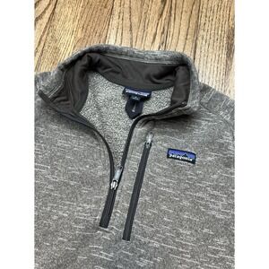 Patagonia Better Sweater Men's Medium 1/4 Zip Fleece Pullover Brown Outdoor